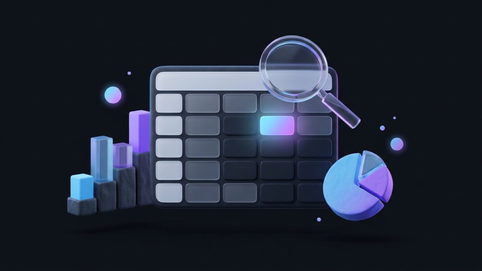 Data analyzer illustration
