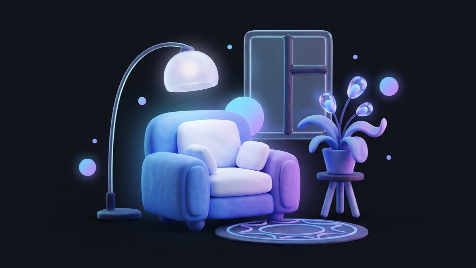 Home design illustration