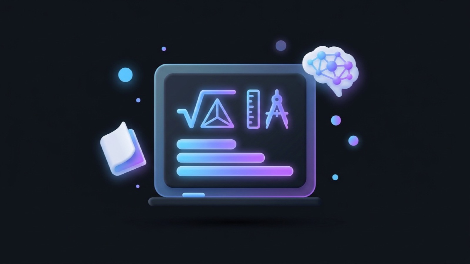 Math solver illustration