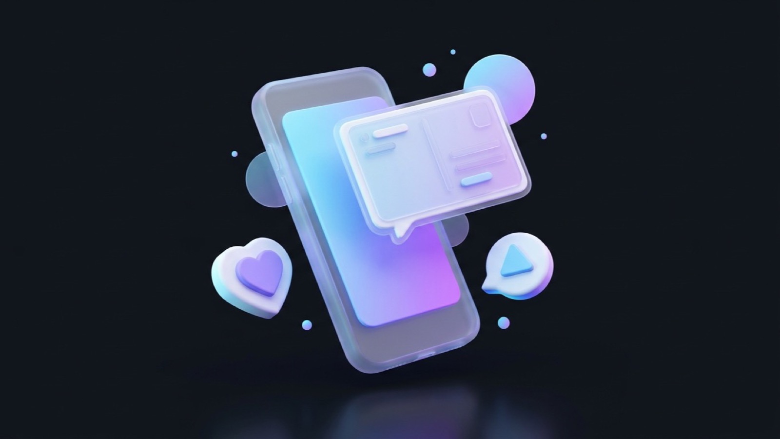 Social content illustration