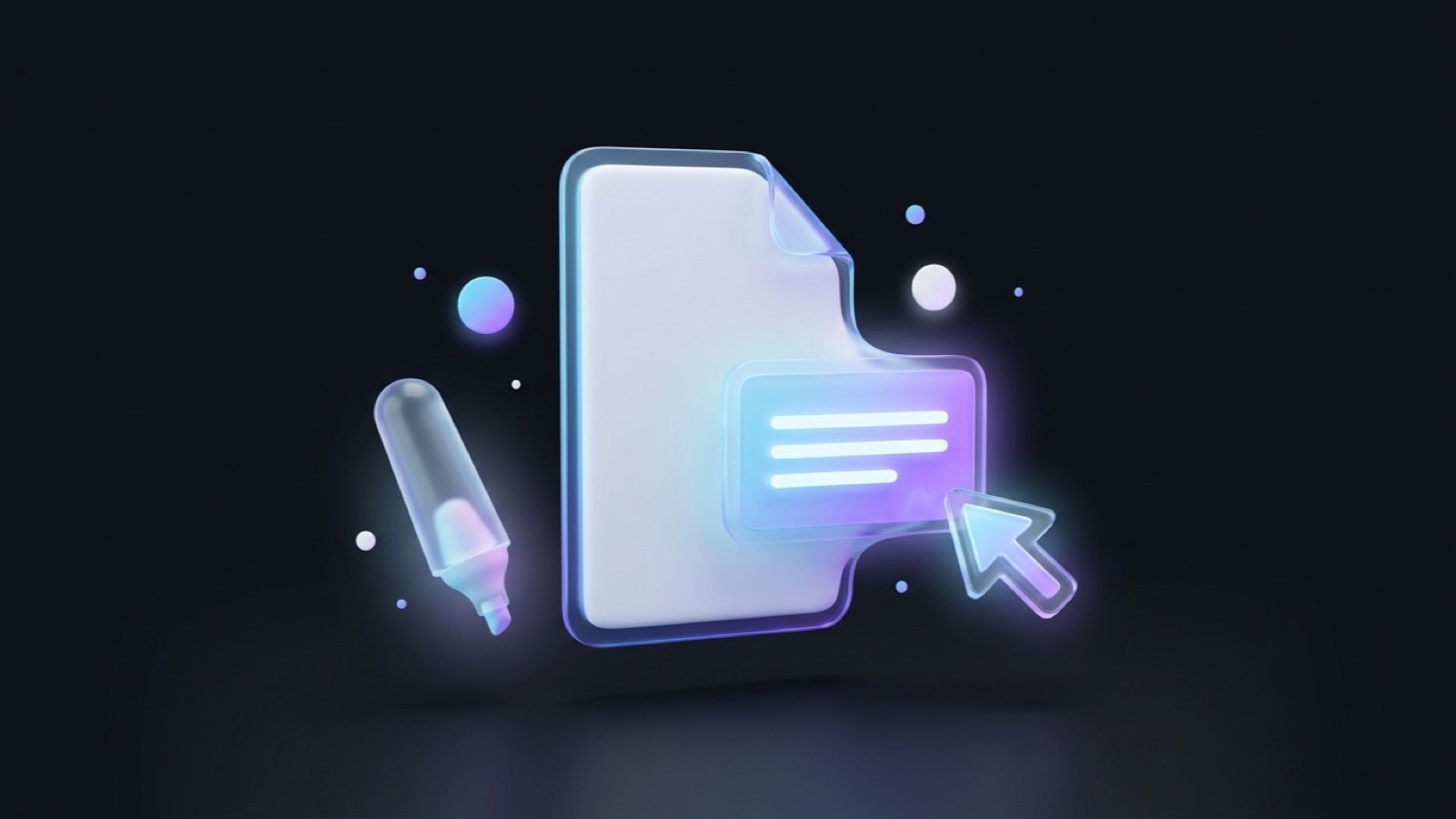 Document summarizer illustration