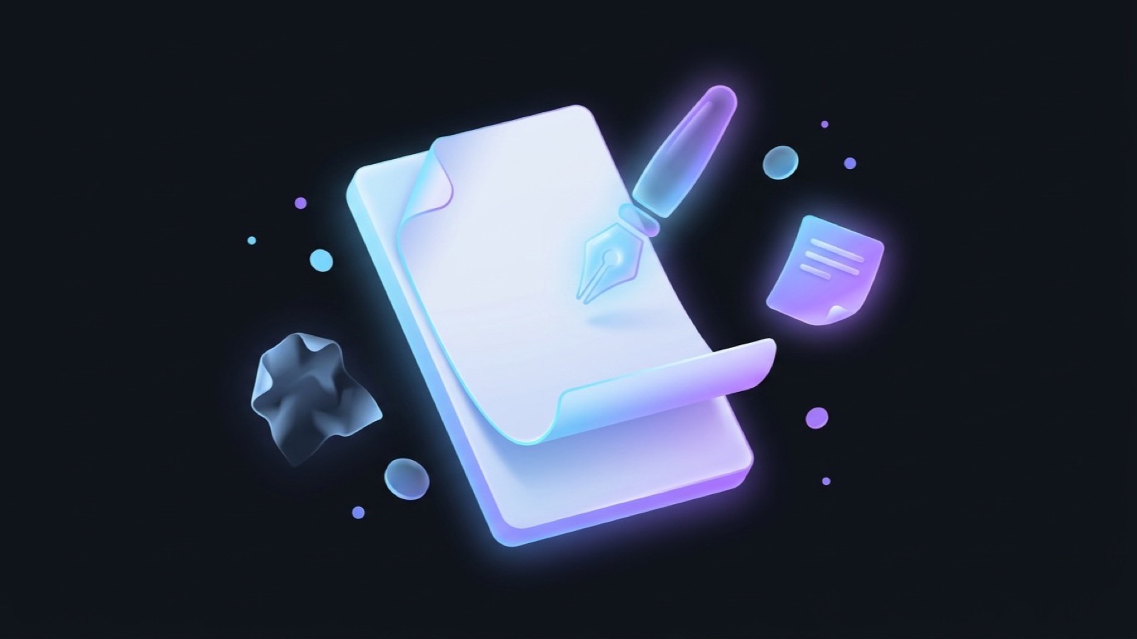 Writing tools illustration